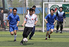 Action from the ClubFootball Midweek League