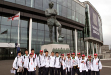 CHINA NOW ClubFootball Exchange Tour Group visits Wembley!