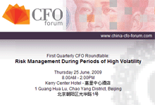 First Quarterly CFO Roundtable