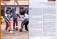 Football for Life coverage by beijingkids