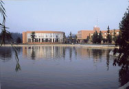 view from across the lake
