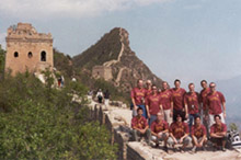 Pulau Ubin FC from Singapore on the Great Wall